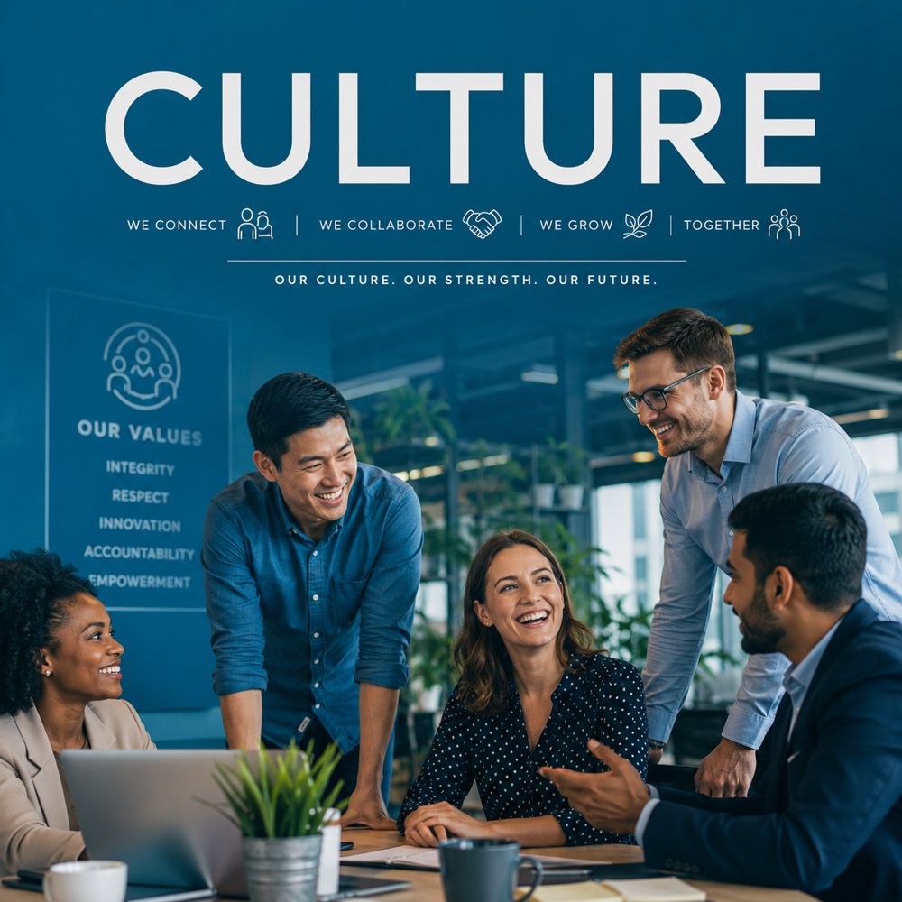 Culture: we connect, we collaborate, we grow, together